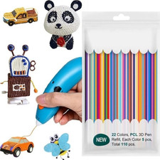 300Pcs 3D Pen Filament Refill