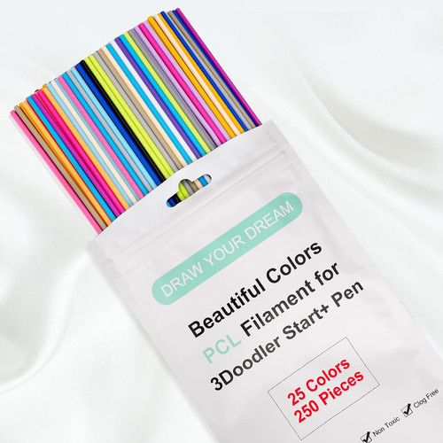 250 strands colors - strands, 3d