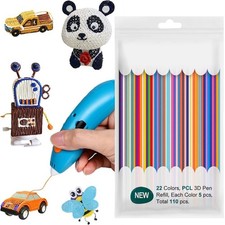 110pcs 2.5mm 22 Colors PCL